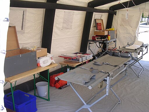 Katastrophenschutz - Beispiel Behandlungsplatz