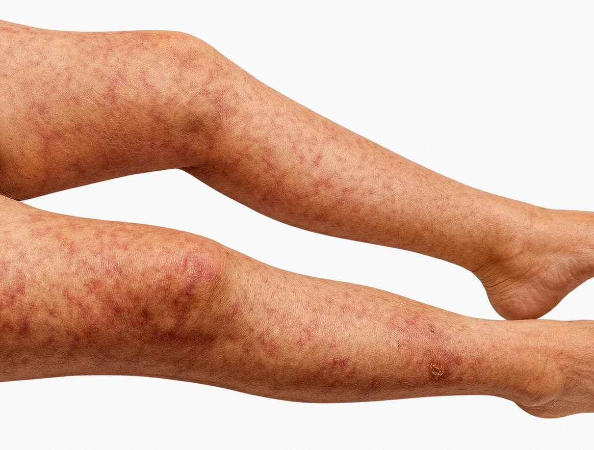 Marmorierung der Haut (Mottling)
