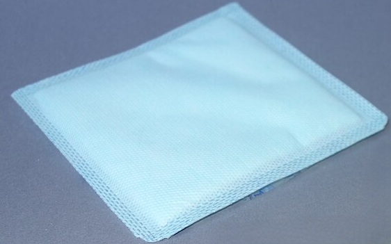 Superabsorber-Wundauflage aus Vliesmaterial
