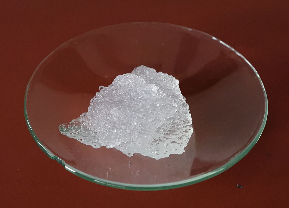 Hydrogel als Wundfüllmaterial mit hoher Wasserbindungskapazität