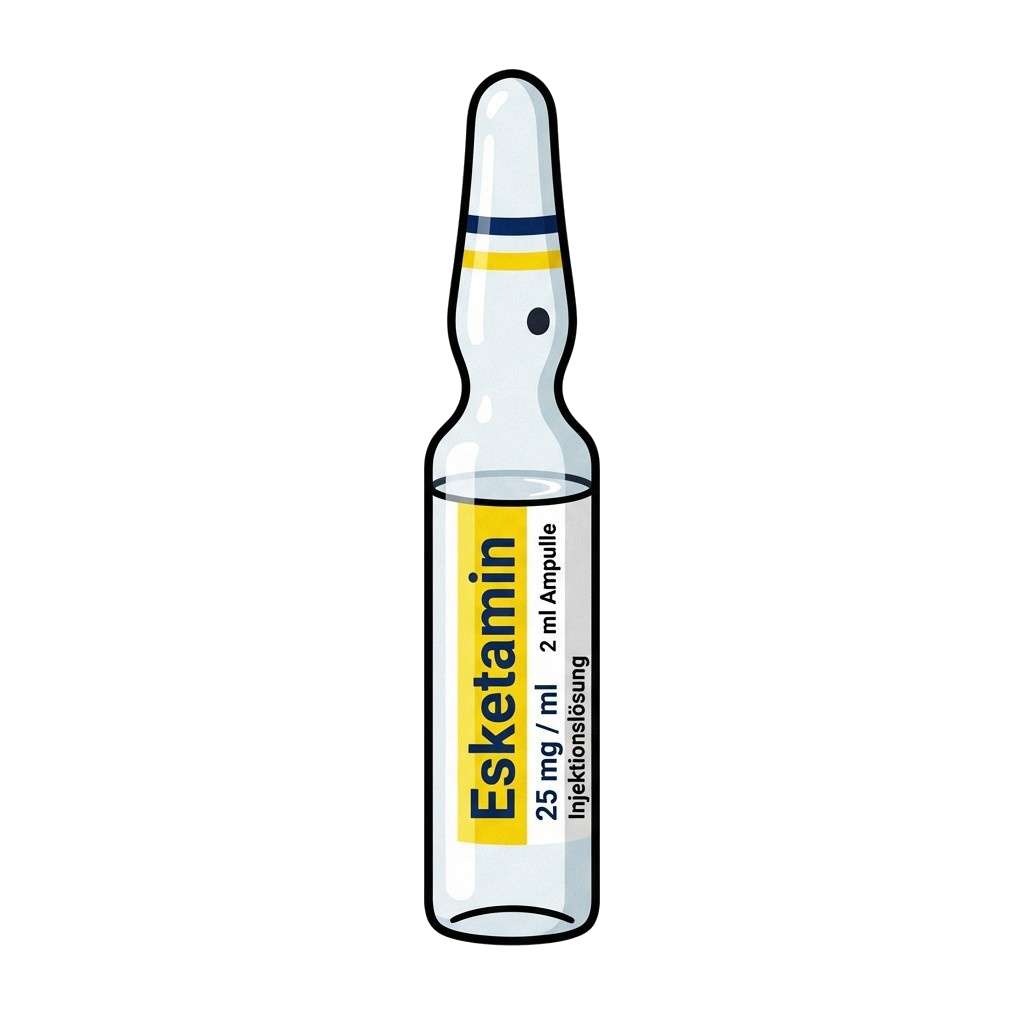 Esketamin-Ampulle