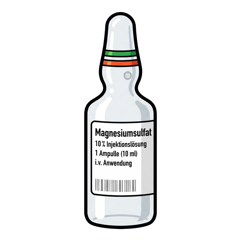 Magnesiumsulfat-Ampulle