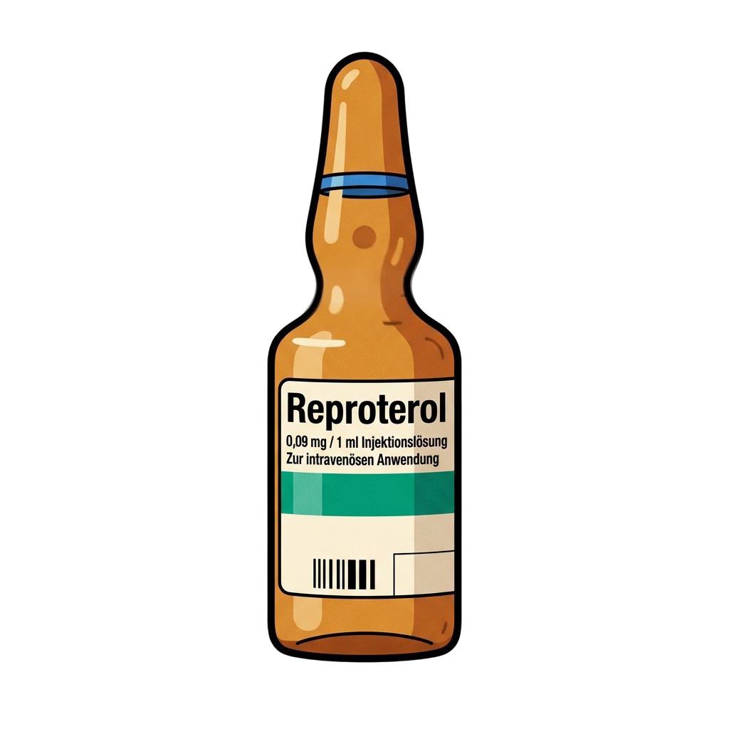 Reproterol-Ampulle