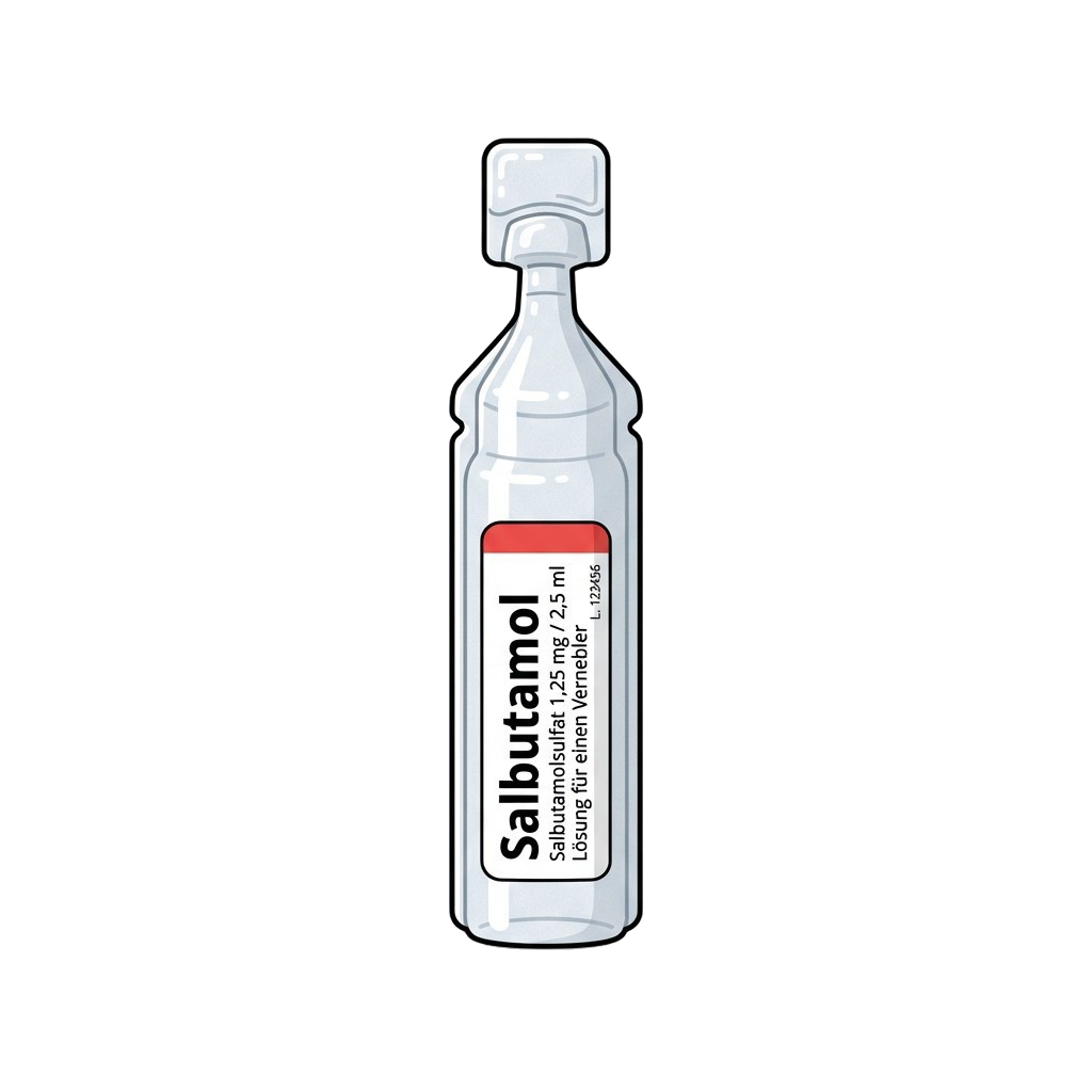 Salbutamol-Ampulle